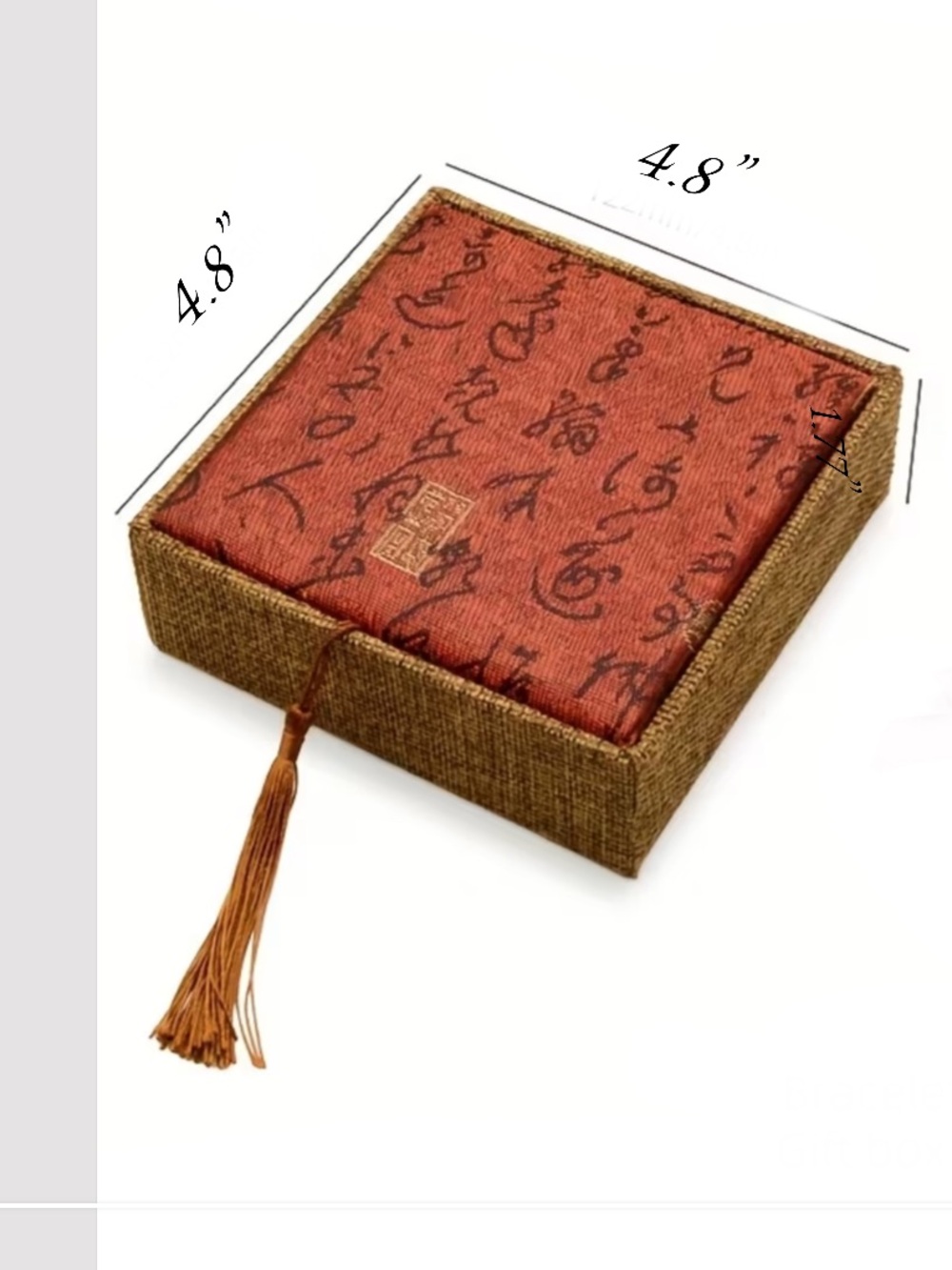 Bundle 3 Asian gift boxes, Trinket box, Candy box, Lined. - Picture 7 of 10